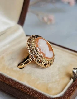 Bague Camée Or rose