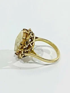 Bague Camée Or Rose