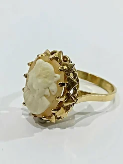Bague Camée Or Rose