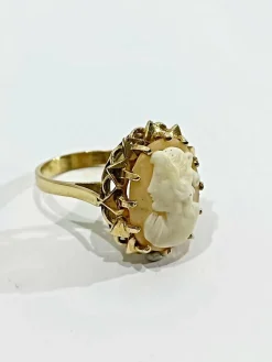 Bague Camée Or Rose