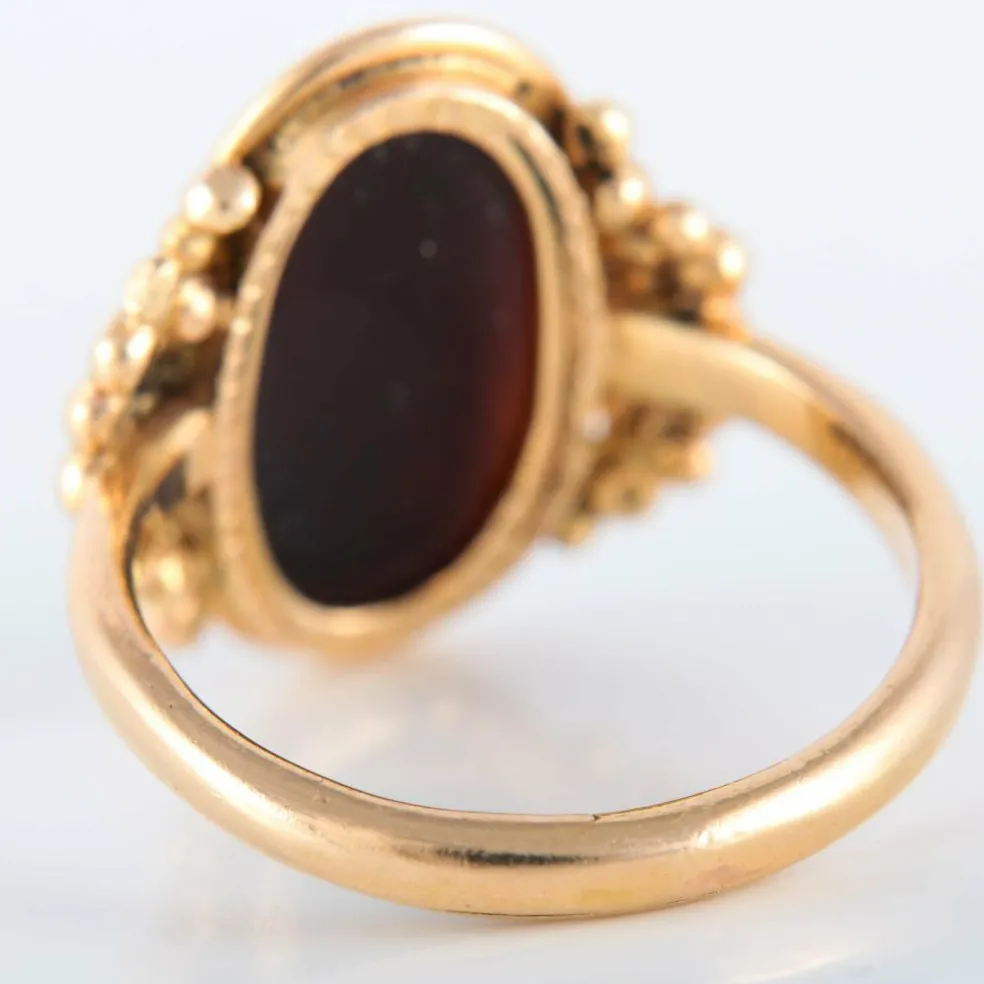 Bague Camée sur onyx