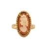 BAGUE CAMEE SUR COQUILLAGE