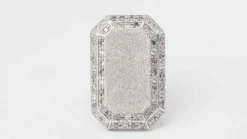 Bague Carolina BUCCI en or blanc et diamants