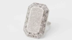 Bague Carolina BUCCI en or blanc et diamants