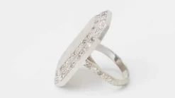 Bague Carolina BUCCI en or blanc et diamants