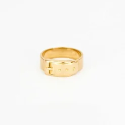 Bague ceinture en or