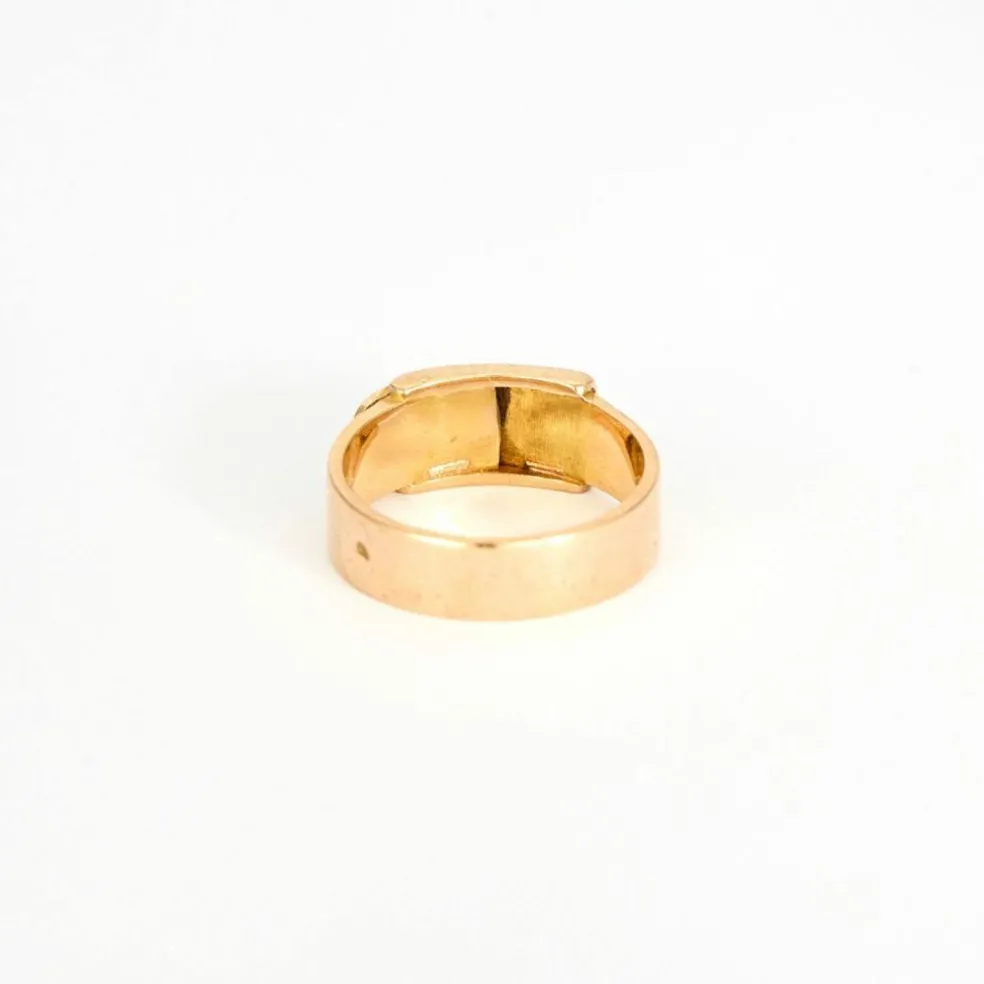 Bague ceinture en or