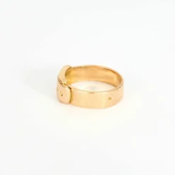 Bague ceinture en or