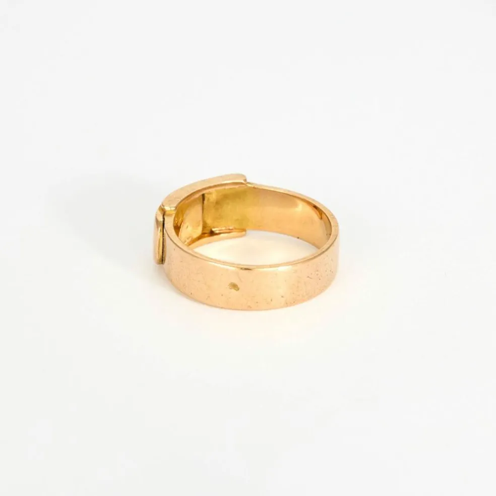 Bague ceinture en or