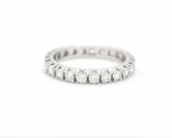 Bague cercle complet, 0,92 ct