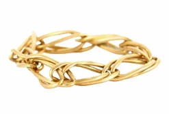 Bague chaîne or