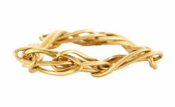 Bague chaîne or