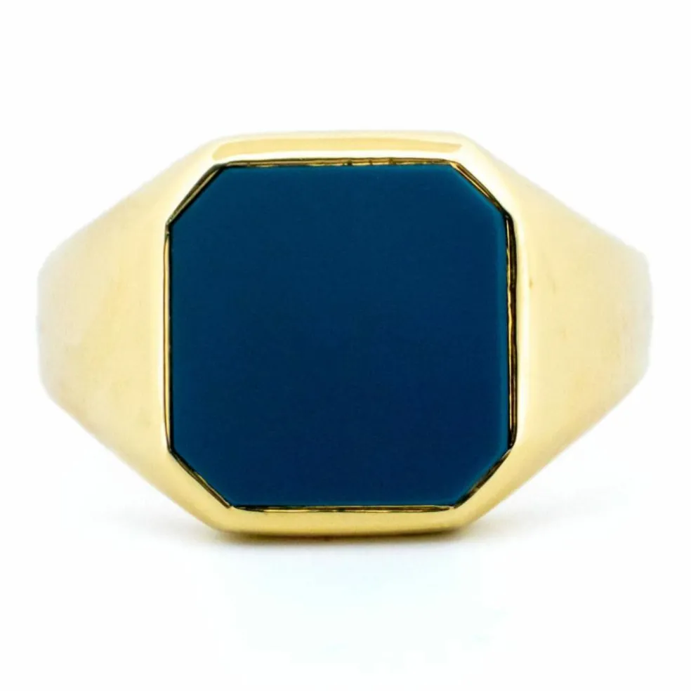Bague Chevalière Agate