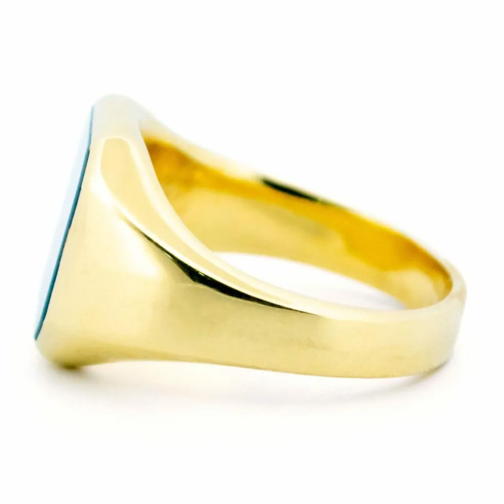 Bague Chevalière Agate