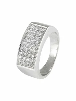 Bague Chevalière Diamants