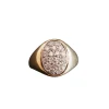 Bague Chevalière Diamants