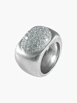 Bague Chevalière Diamants
