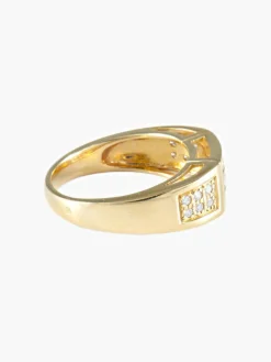 Bague Chevalière Diamants