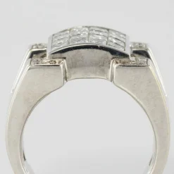 Bague chevalière Diamants