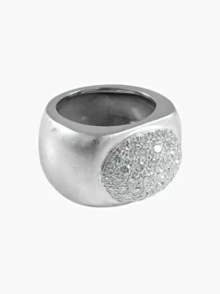 Bague Chevalière Diamants