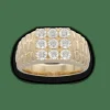 Bague Chevalière diamants 1,00 Ct