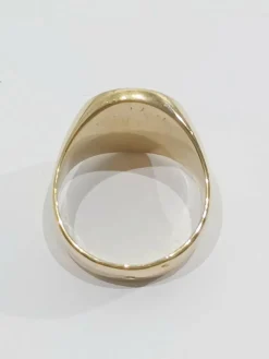 Bague Chevalière En Or Rose