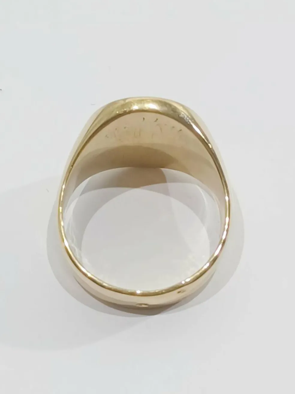 Bague Chevalière En Or Rose