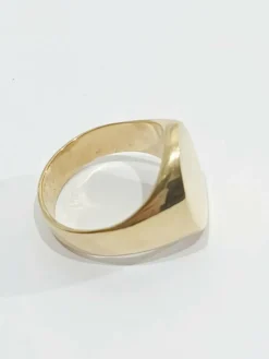 Bague Chevalière En Or Rose