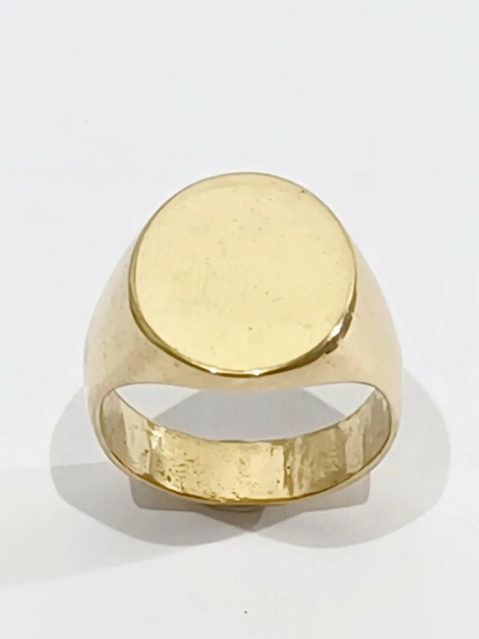 Bague Chevalière En Or Rose