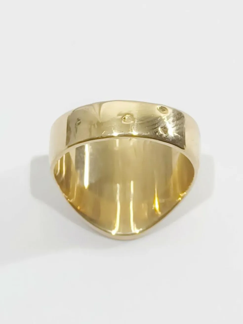 Bague Chevalière En Or Rose