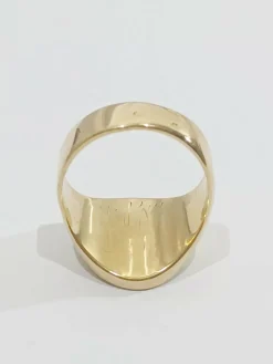 Bague Chevalière En Or Rose