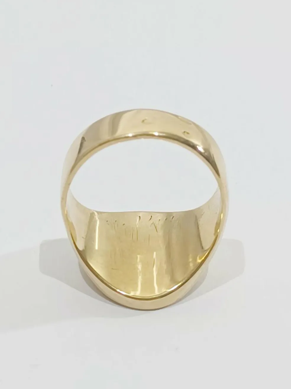 Bague Chevalière En Or Rose