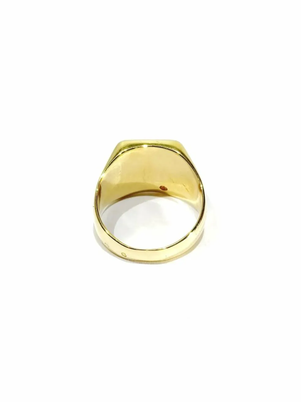Bague Chevalière or et diamants