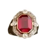 Bague chevalière Tank Diamants, Or