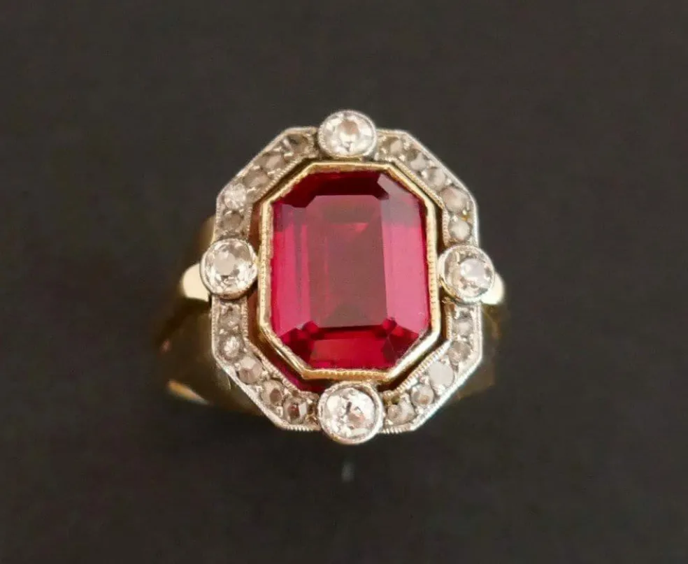 Bague chevalière Tank Diamants, Or
