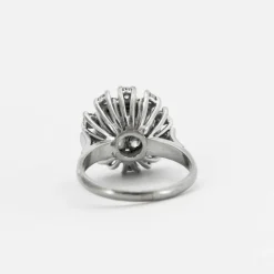 Bague Chou diamants or gris