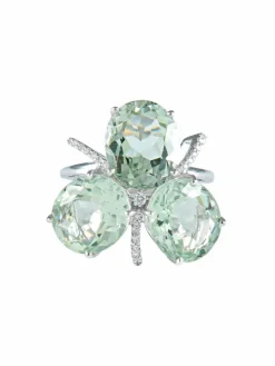 bague Chrysobéryls et Diamants