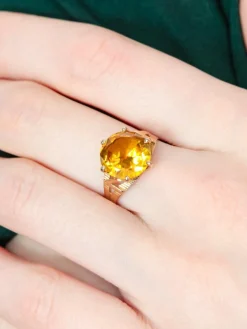 Bague Citrine