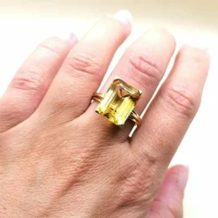 Bague Citrine