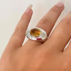 Bague Citrine