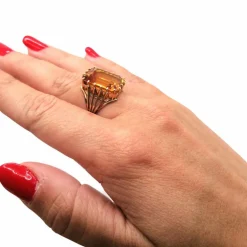 Bague Citrine