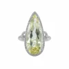 Bague Citrine Amande