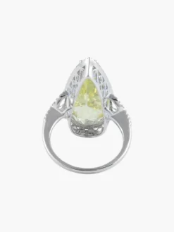 Bague Citrine Amande