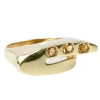 Bague citrine en or jaune 18 carats