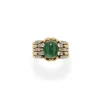 Bague cocktail diamant émeraude Legnazzi 4,50 carats