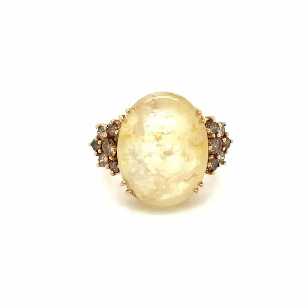 Bague cocktail Diamant Saphir