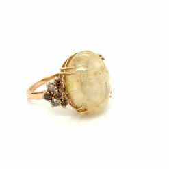Bague cocktail Diamant Saphir