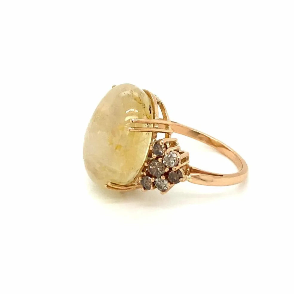 Bague cocktail Diamant Saphir