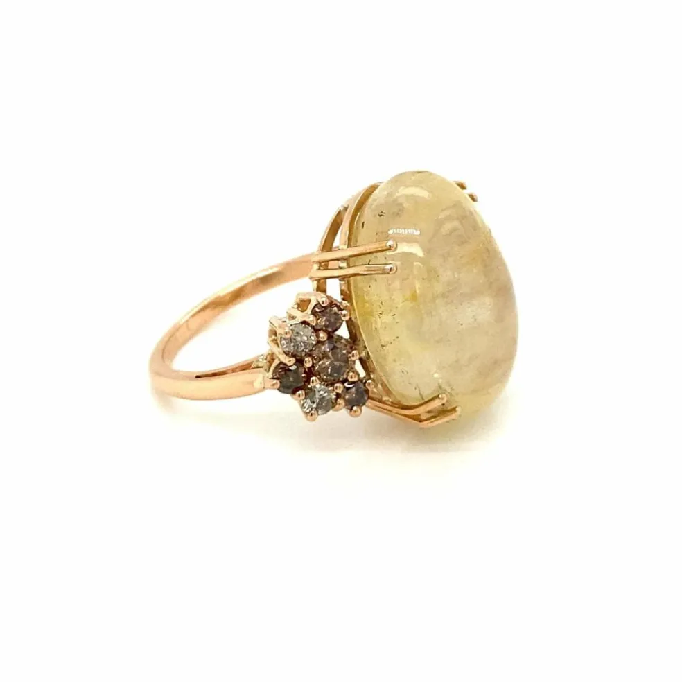 Bague cocktail Diamant Saphir
