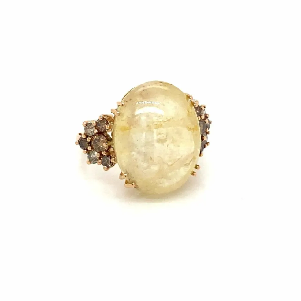 Bague cocktail Diamant Saphir